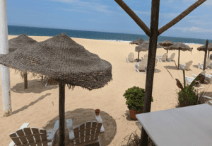 Chiringuito playa de Santo André